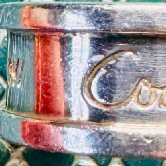 Coach Brand Sterling Silver Classic “1941” Wide Band
Ring Size 6 - Picture 5 of 10